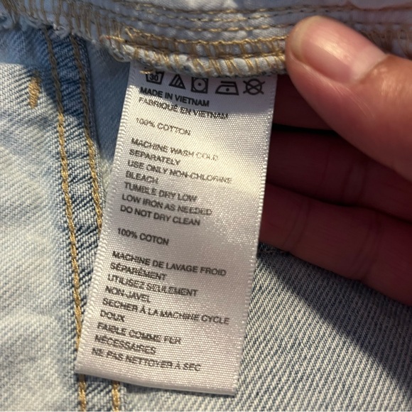 BDG Urban Outfitters Dolphin Low Rise Micro Denim Shorts Sz.‎ 28 - Picture 10 of 12